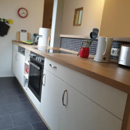 Apartament Deichhof - Ferienwohnung Gartenblick Dangast